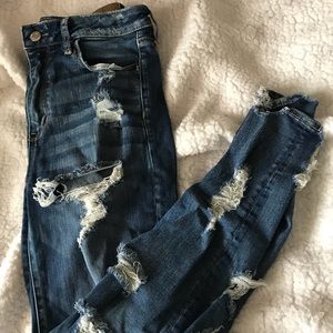 AEO SUPER HI RISE JEGGING